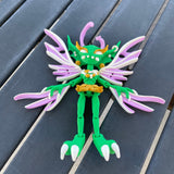 Creepy Fairy Articulated 3D Printed Desk Decor Horror Goth Fidget Creepy Cute-Create Fantasy Crafts
