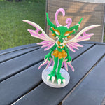 Creepy Fairy Articulated 3D Printed Desk Decor Horror Goth Fidget Creepy Cute-Create Fantasy Crafts