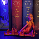 Fire Sprite 3D Printed Bookshelf Decor Bookish Merch-Create Fantasy Crafts