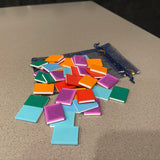 1" Mini Books 3D Printed Random Colors Mini Bookshelf Decor-Create Fantasy Crafts