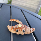 Flappy Jacks Articulating Stingray 3D Printed Fidget Toy Desk Decor-Create Fantasy Crafts