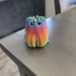 Cute Butt Frog 3D Print Keychain-Create Fantasy Crafts