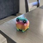 Cute Butt Frog 3D Print Keychain-Create Fantasy Crafts