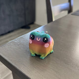 Cute Butt Frog 3D Print Keychain-Create Fantasy Crafts