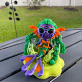 Creepy Mermaid Doll Articulated 3D Print Includes Stand Desk Decor Horror Goth Fidget Creepy Cute-Create Fantasy Crafts