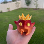 Cute Butt Sprite 3D Print Customizable Choose Color-Create Fantasy Crafts
