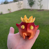 Cute Butt Sprite 3D Print Customizable Choose Color-Create Fantasy Crafts