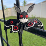 Mothman Articulated 3D Printed Desk Horror Goth Decor Fidget Creepy Cute Cryptid-Create Fantasy Crafts