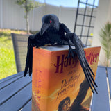 Raven 3D Print Customizable You Choose Color Stand Alone or with Skull to stand on-Create Fantasy Crafts
