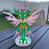 Creepy Fairy Articulated 3D Printed Desk Decor Horror Goth Fidget Creepy Cute-Create Fantasy Crafts