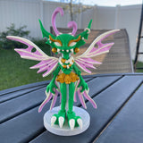 Creepy Fairy Articulated 3D Printed Desk Decor Horror Goth Fidget Creepy Cute-Create Fantasy Crafts