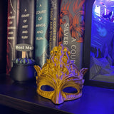 Mask 3D Printed Bookshelf Decor - Choose your own color-Create Fantasy Crafts