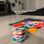 1" Mini Books 3D Printed Random Colors Mini Bookshelf Decor-Create Fantasy Crafts