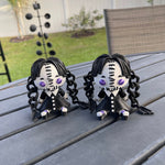 Creepy Wednesday Inspired Doll Articulated 3D Printed Voodoo Doll Desk Decor Horror Goth Fidget Creepy Cute-Create Fantasy Crafts