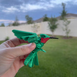Small Hummingbird 3D Print Articulating Figure Home Decor Customizable Choose Color-Create Fantasy Crafts