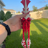 Giant Squid Articulated 3D Printed Desk Horror Goth Decor Fidget Creepy Cute Cryptid-Create Fantasy Crafts