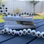 3D printed - Cute Friendship Bracelet inspired Book Shelf Sign-Create Fantasy Crafts