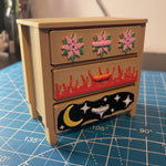 3D Print - Mini Dresser with Mini Book Box Set-Create Fantasy Crafts