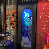 Crossover Light Up Book Nook USB UV 3D Printed Bookshelf Decor-Create Fantasy Crafts