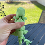 T-Rex 3D Printed Articulating small T-Rex Dinosaur Customizable Choose Color-Create Fantasy Crafts