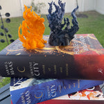 Day & Night Bookshelf Decor 3D Print-Create Fantasy Crafts