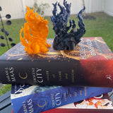 Day & Night Bookshelf Decor 3D Print-Create Fantasy Crafts