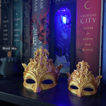 Mask 3D Printed Bookshelf Decor - Choose your own color-Create Fantasy Crafts