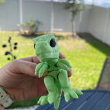 T-Rex 3D Printed Articulating small T-Rex Dinosaur Customizable Choose Color-Create Fantasy Crafts