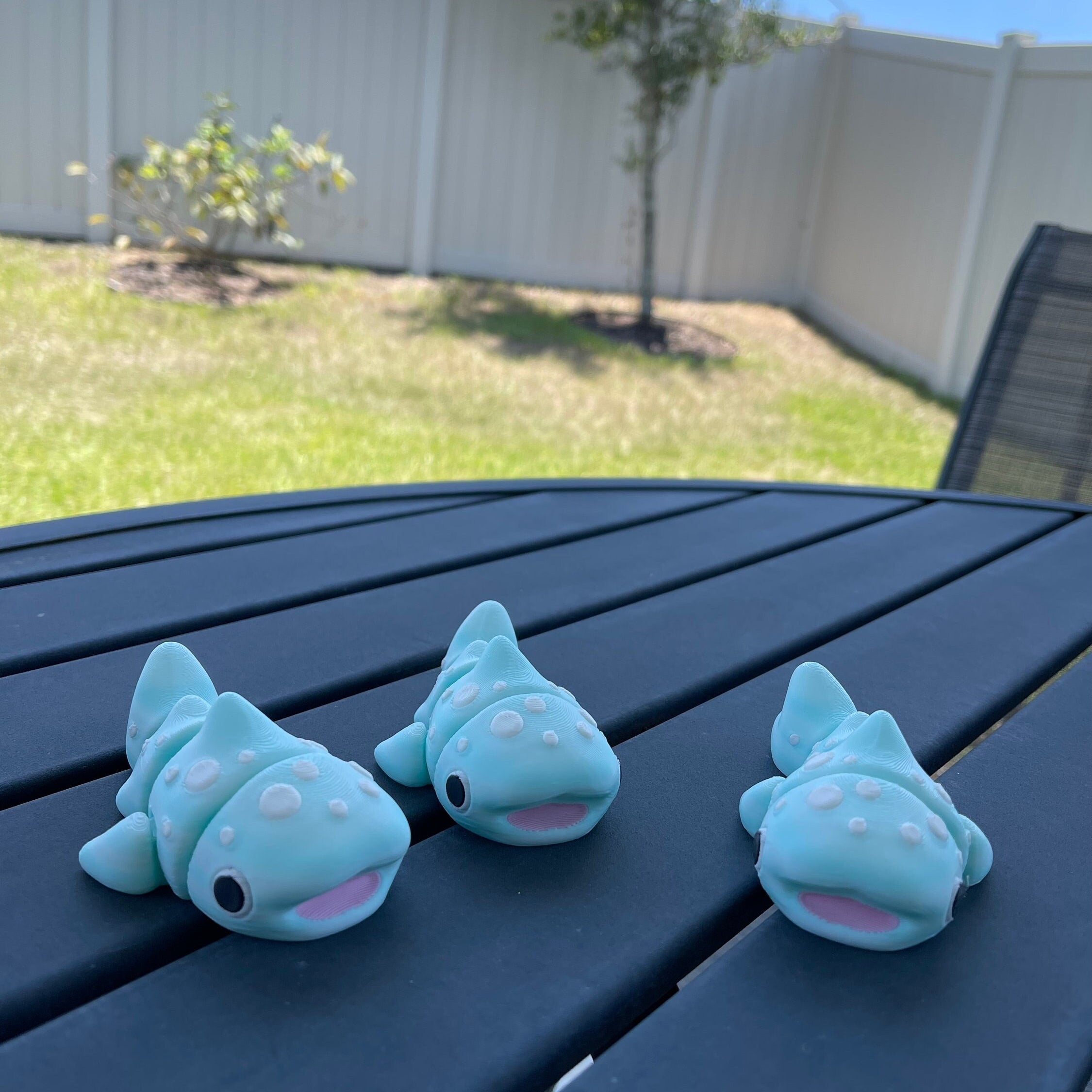 Cute Whale Shark Articulating Gift Desk Decor Customizable You Choose Color-Create Fantasy Crafts