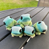 Cute Chunky Frog Articulating Gift Desk Decor Customizable You Choose Color-Create Fantasy Crafts