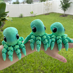 Octopus 3D Printed Articulating Small Octopus Customizable Choose Color-Create Fantasy Crafts