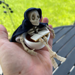 Reaper in a Cup- 3D Printed and Crafted Bookshelf Decor Bookish Merch-Create Fantasy Crafts