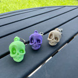 Skeleton Skull Keychain Articulating 3D Print-Create Fantasy Crafts