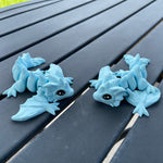 3D Print Baby Articulating Wyvern Customizable Choose your own Color Bookself Decor Fidget Toy Gift-Create Fantasy Crafts