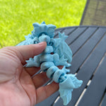 3D Print Baby Articulating Wyvern Customizable Choose your own Color Bookself Decor Fidget Toy Gift-Create Fantasy Crafts