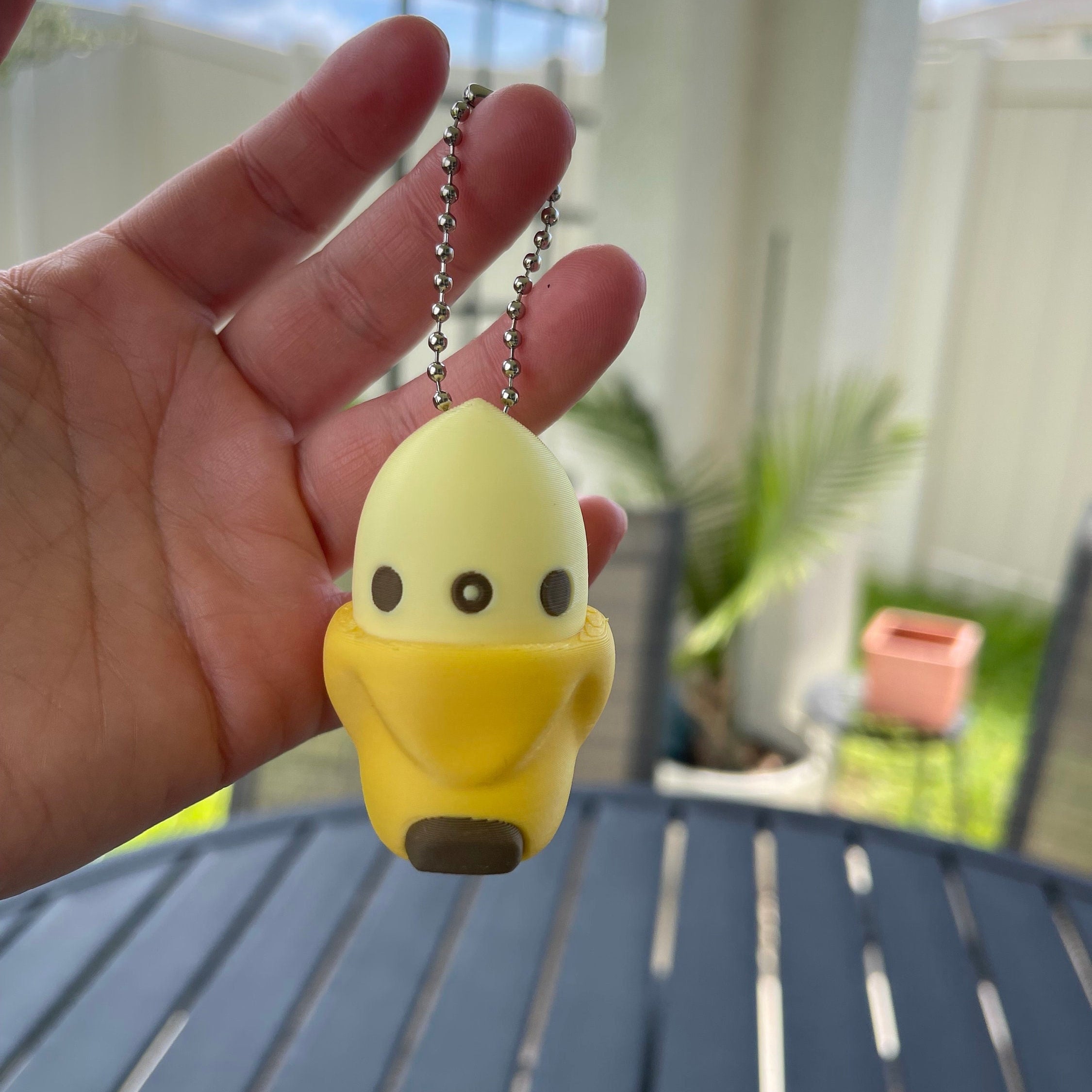 Cute Banana Keychain - 3d Print-Create Fantasy Crafts