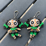 Creepy Doll Articulating Keychain 3D Printed Voodoo Doll Horror Goth Fidget Creepy Cute-Create Fantasy Crafts