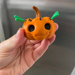 Cute Creepy Pumpkin Magnet - 3D Printed-Create Fantasy Crafts