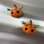 Cute Creepy Pumpkin Magnet - 3D Printed-Create Fantasy Crafts