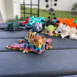 3D Print Baby Articulating Dragon Customizable Choose your own Color Bookself Decor Fidget Toy Gift-Create Fantasy Crafts