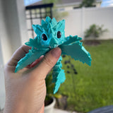 3D Print Baby Articulating Dragon Customizable Choose your own Color Bookself Decor Fidget Toy Gift-Create Fantasy Crafts