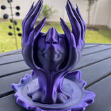 Melting Woman Planter 3D Print Home Decor Customizable Choose Color-Create Fantasy Crafts
