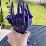 Melting Woman Planter 3D Print Home Decor Customizable Choose Color-Create Fantasy Crafts