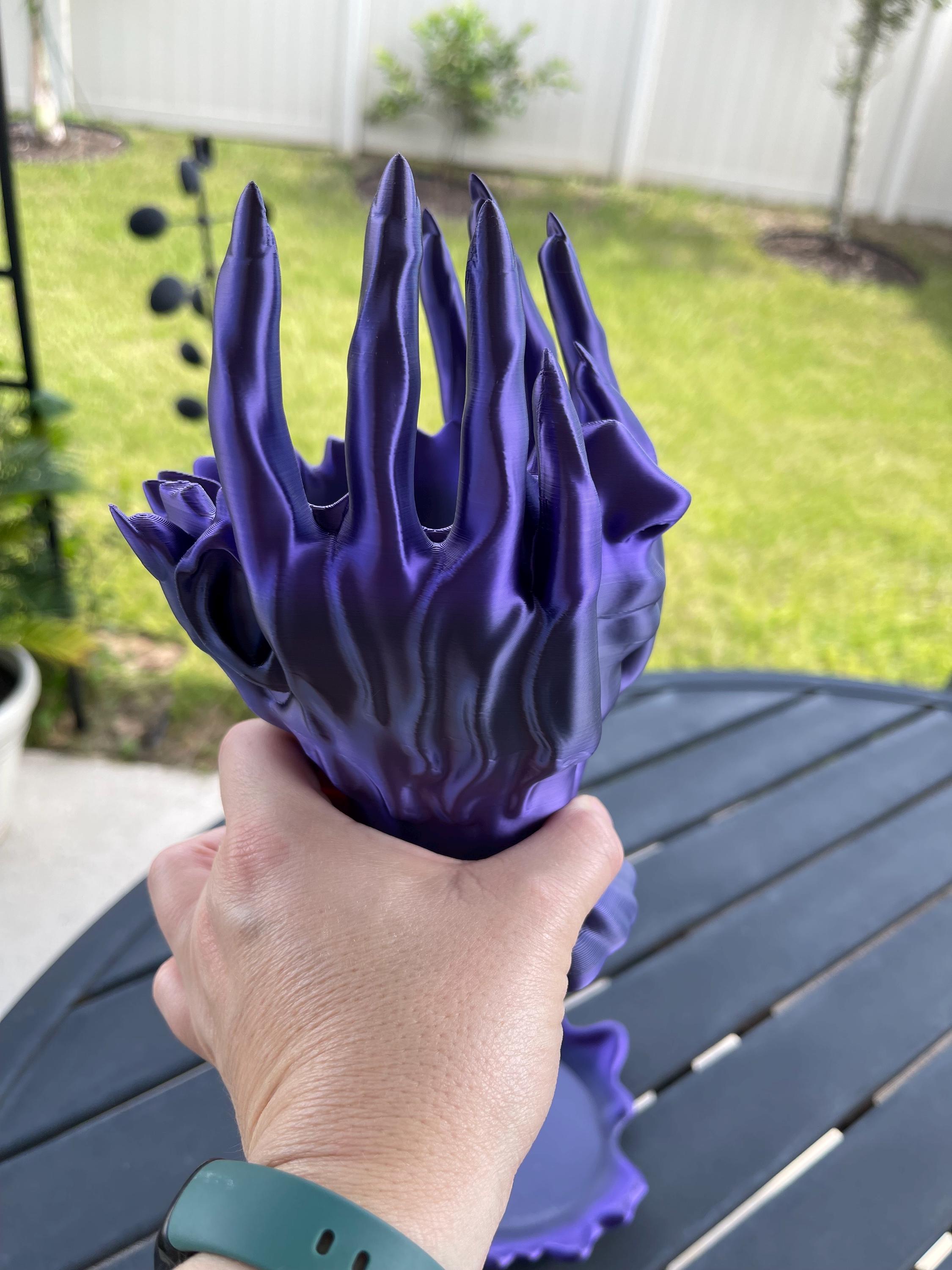 Melting Woman Planter 3D Print Home Decor Customizable Choose Color-Create Fantasy Crafts