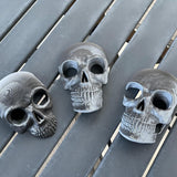 Wall Mount Skulls Set of Three 3D Print Home Decor Goth Horror Customizable Choose Color-Create Fantasy Crafts