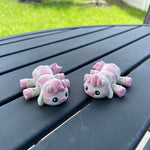 Cute Articulating Cows 3D Print - Customizable Colors-Create Fantasy Crafts
