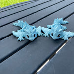 3D Print Baby Articulating Wyvern Customizable Choose your own Color Bookself Decor Fidget Toy Gift-Create Fantasy Crafts