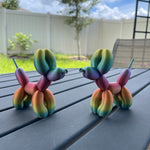 Cute 3d Print Balloon Dog Figurine - Customizable Color-Create Fantasy Crafts