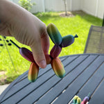 Cute 3d Print Balloon Dog Figurine - Customizable Color-Create Fantasy Crafts