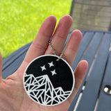 Double Sided Night Court inspired Keychain-Create Fantasy Crafts